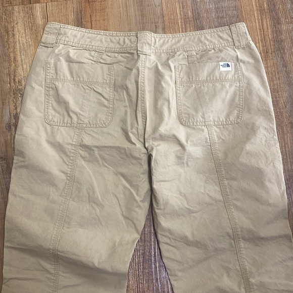 The north face tan casual athleisure hiking pants size 12 - Picture 5 of 10